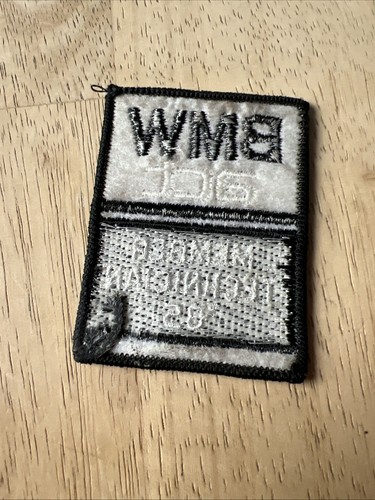 BMW ACT Member Technician 1985 Embroidered Patch Automotive Motorcycle 2.5” x 2” - Picture 5 of 6
