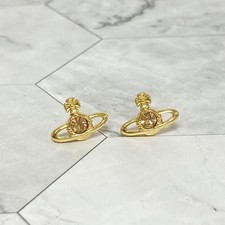 Vivienne Westwood Earrings Nano Gold drawstring