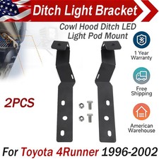 For 1996-2002 Toyota 4runner Ditch Light Hood Light Pod Bracket With Bolts Nut