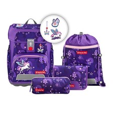Schulranzen Mädchen Step by Step CLOUD  Pegasus Liv 5-teiliges Set Schultasche