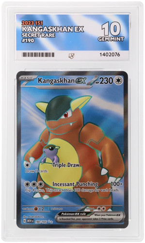 Kangaskhan ex graded ACE 10 for sale on eBay