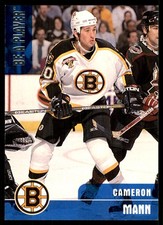Cameron Mann 1999-00 Be a Player Memorabilia #198 Bruins NHL READ FREE SHIPPING