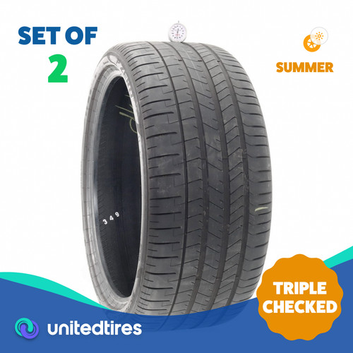 Set of (2) Used 315/30R22 Pirelli P Zero PZ4 II 107Y - 7.5/32
