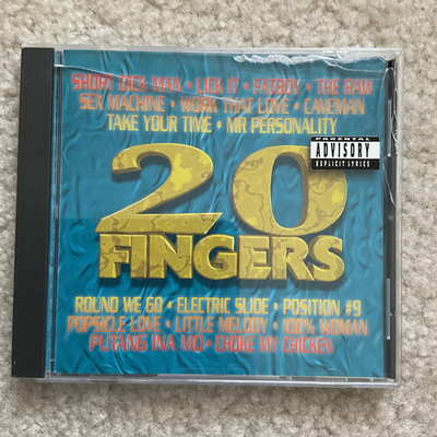 VTG 90s Rap Hip Hop R&B CD Lot 8 20 Fingers Compilation Rampage