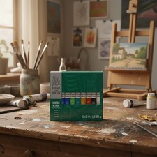 Winsor Newton Winton Oil Paint Set - 10 x 37ml Vibrant Colors for Every Artist
