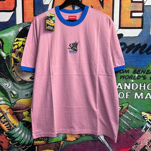 Tee shirt Supreme Dragon Ringer FW21 neuf taille M