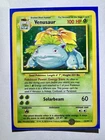 Venusaur 15/102 Base Set Unlimited 1999 Holo Rare Vintage Pokemon Card