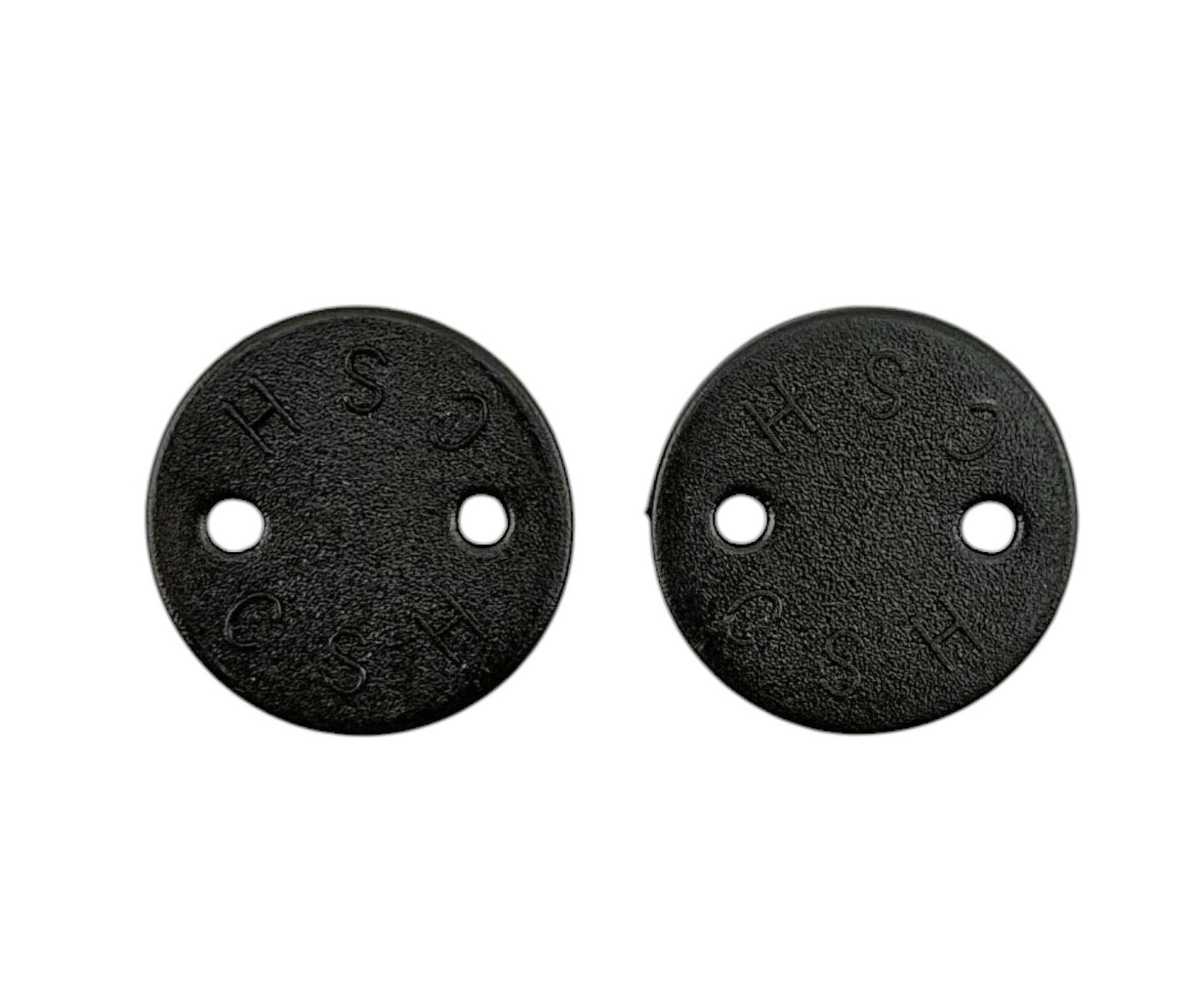 NOS CSH Crank Arm Caps &ndash; 2 Hole Threaded Dust Covers for Square Taper Crankset.