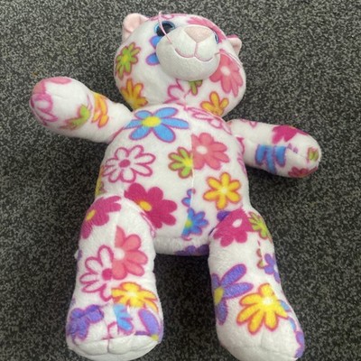 Teddy Mountain Regenbogen Blume Plüsch Katze