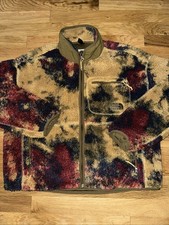 The North Face Jacquard Extreme Pile Full Zip Womens Fleece sz M EUC