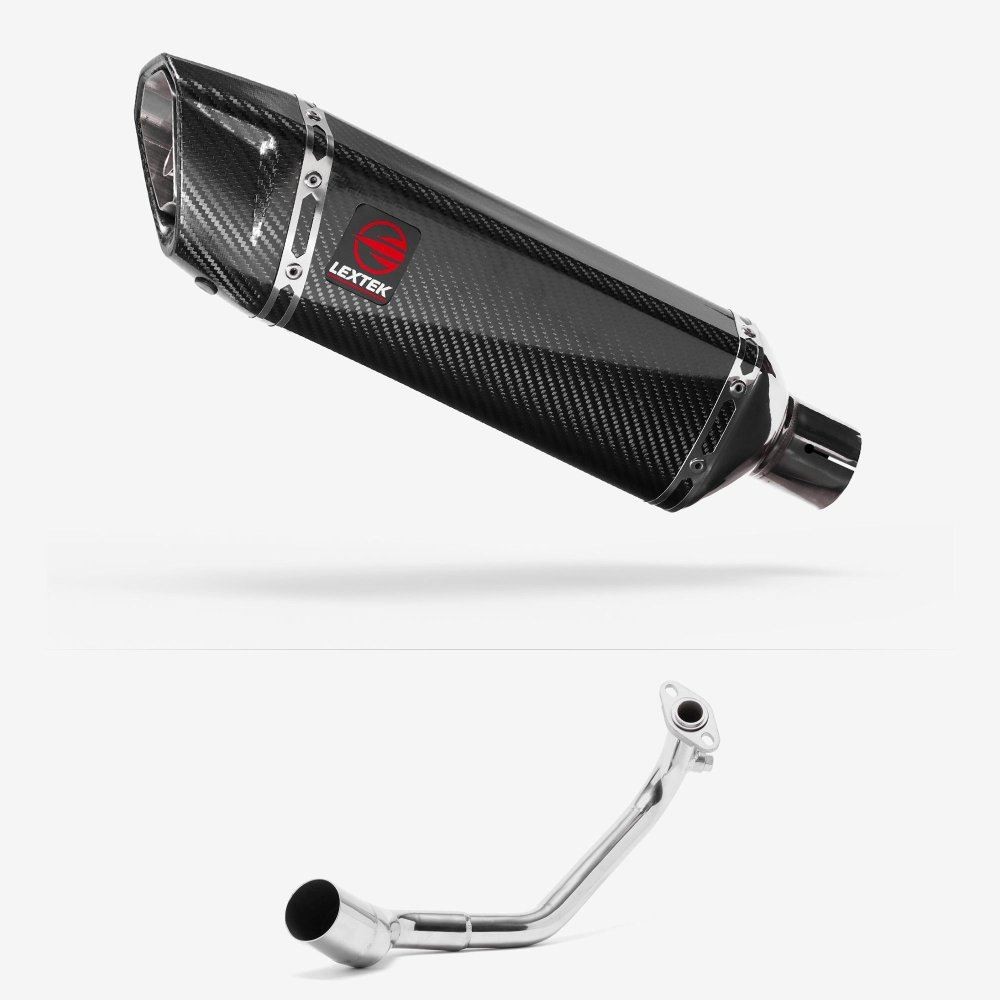 Lextek SP9C Exhaust System 300mm for Peugeot Speedfight 3 125 (09-16)