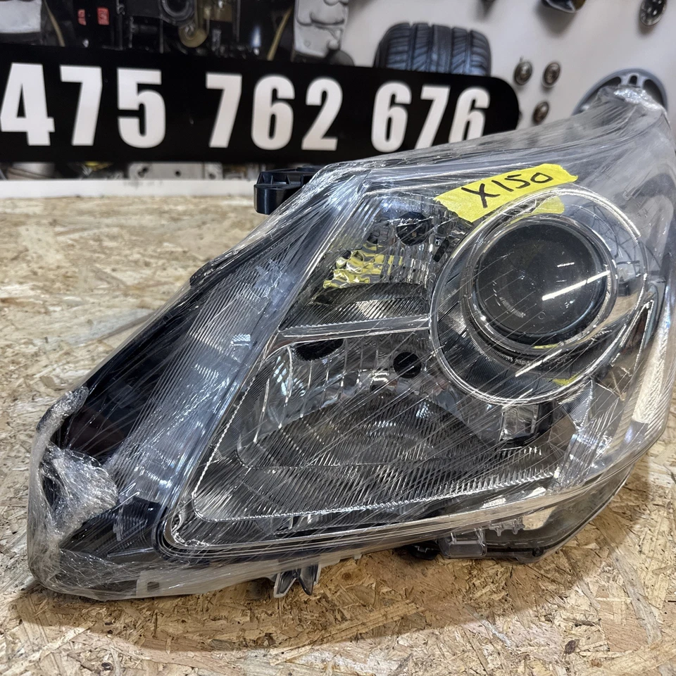 TYC 20-B982-05-T1 Left Passenger Side NS Headlight Headlamp Chrome Halogen New - Image 2 of 4