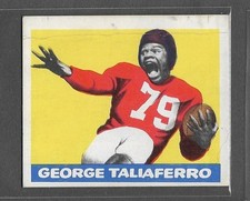 1948 Leaf #20 George Taliaferro (RC) (VG) New York Yanks - Indiana