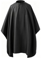 Salon-Quality Hair Cutting Cape - Adjustable Snap Closure, Easy Care, 50" x 60"