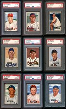 1951 Bowman All-PSA Near Complete Set / Lot 7 - NM 5368642 (127 / 324 cards)