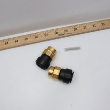 (2-Pk) SharkBite Push-to-Connect FIP Female Adapter Fitting Plastic 1/2" x 1/2"