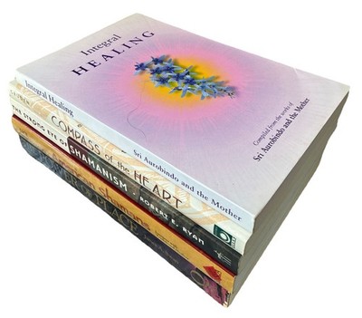 Lot A of 5 Shaman Healing Shamanism Sacred Traditional Healers Spiritual Books