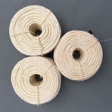 Sisal Rope Cat Tree Climbing Frame Hemp String Scratching Post Toy Binding DIY