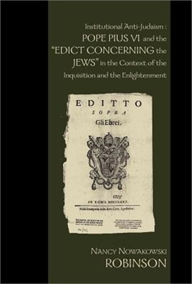 Institutional Anti-Judaism (Hardback or Cased Book)