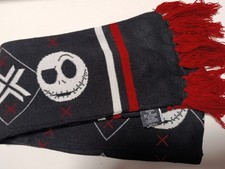 A Nightmare Before Christmas Jack Skellington Schal Rot Schwarz