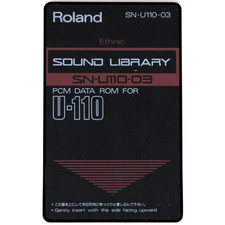 Roland SN-U110-03 Ethnic Sound Library Rom Card For U-110