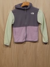 The North Face Little Kids Glacier Full Zip Hooded Sweater Size 10.