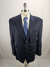 Ralph Lauren Men's Blue Wool Blazer Jacket 42R