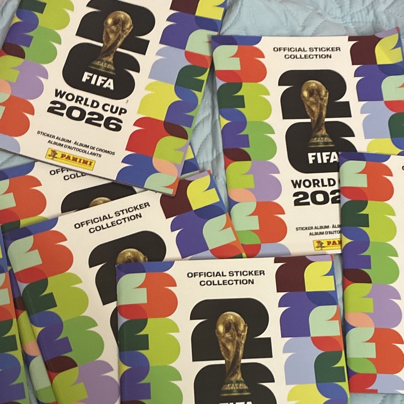 Panini FIFA World Cup 2026 Official Sticker Collection Sealed Sticker Packs