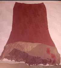 70s Whimsical Fairycore Maxi Skirt