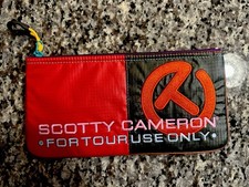 SCOTTY CAMERON GALLERY PATCHWORK Circle T Cash Bag Golf One of a kind Rare NEW