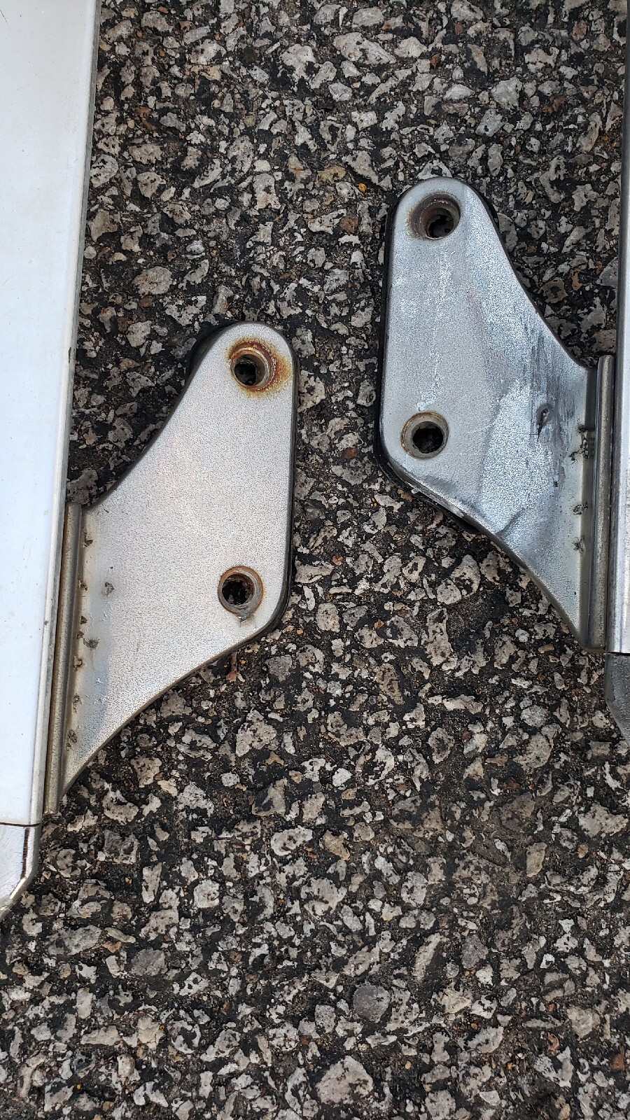 Complete Original 1978 87 El Camino Bed Cargo Rails w/ Gaskets GM