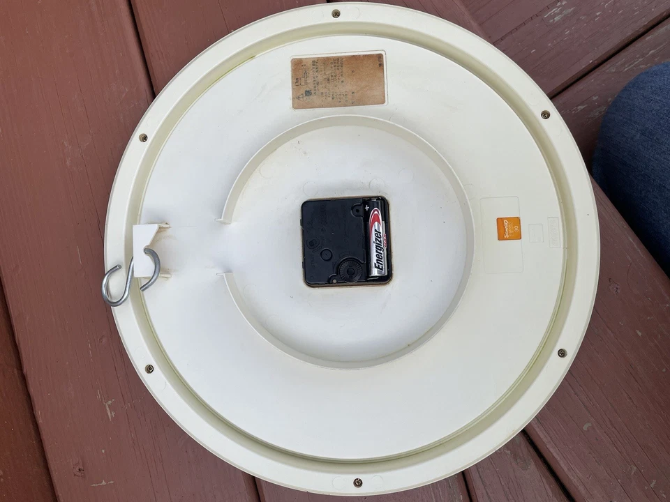 Винтажный Hello Kitty часы зеленый синий розовый желтый цветок детали 1976 1999 Sanrio - Изображение 3 из 4