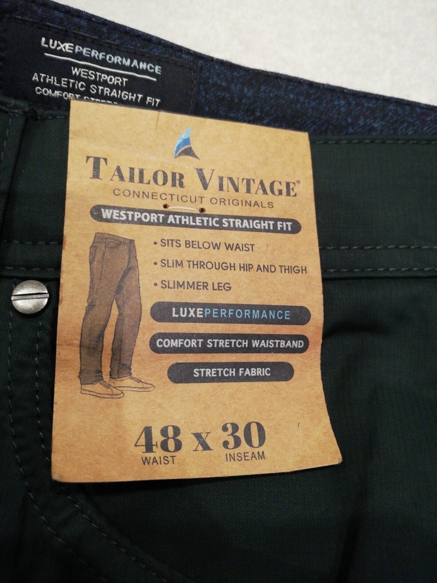 New Tailor Vintage Connecticut Men's 48x30 Luxe Performance New Tailor Vintage Connecticut Men's 48x30 Luxe Performance