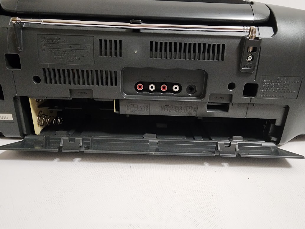 Panasonic RX-DT707 CD Headphone Jack Cassette Radio Boombox | eBay