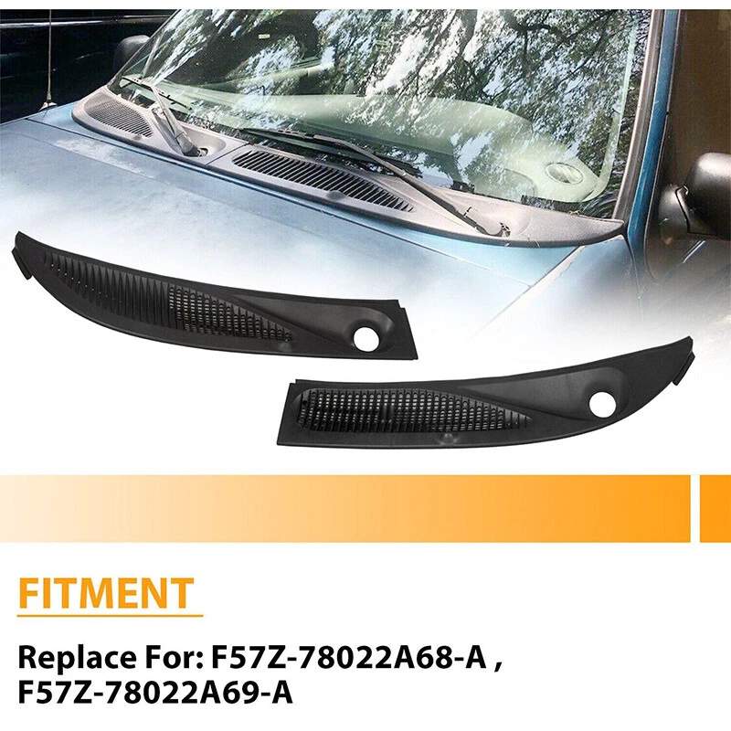 Fit 1995-05 Ford Explorer Mercury Mountaineer Windshield Wiper Cowl Grille Panel - Imagem 3 de 4
