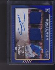  2022 Absolute Tools of the Trade 2 Swatch Signatures  Blue Thomas Szapucki 