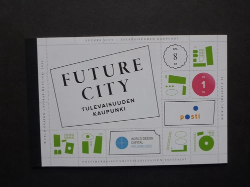 FINLAND 2012 Helsinki - World Design Capital 2012 Booklet 8 Mint Stamps