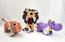 VTG DREAM PETS Lot Of 3 LION RHINO HIPPO NWT