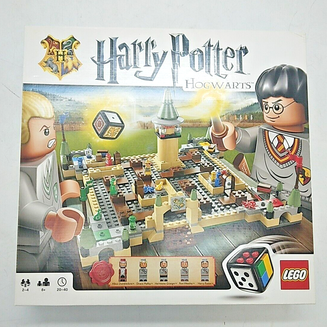 Lego Harry Potter Hogwarts Board Game 3862 for 2-4 Players Boxed