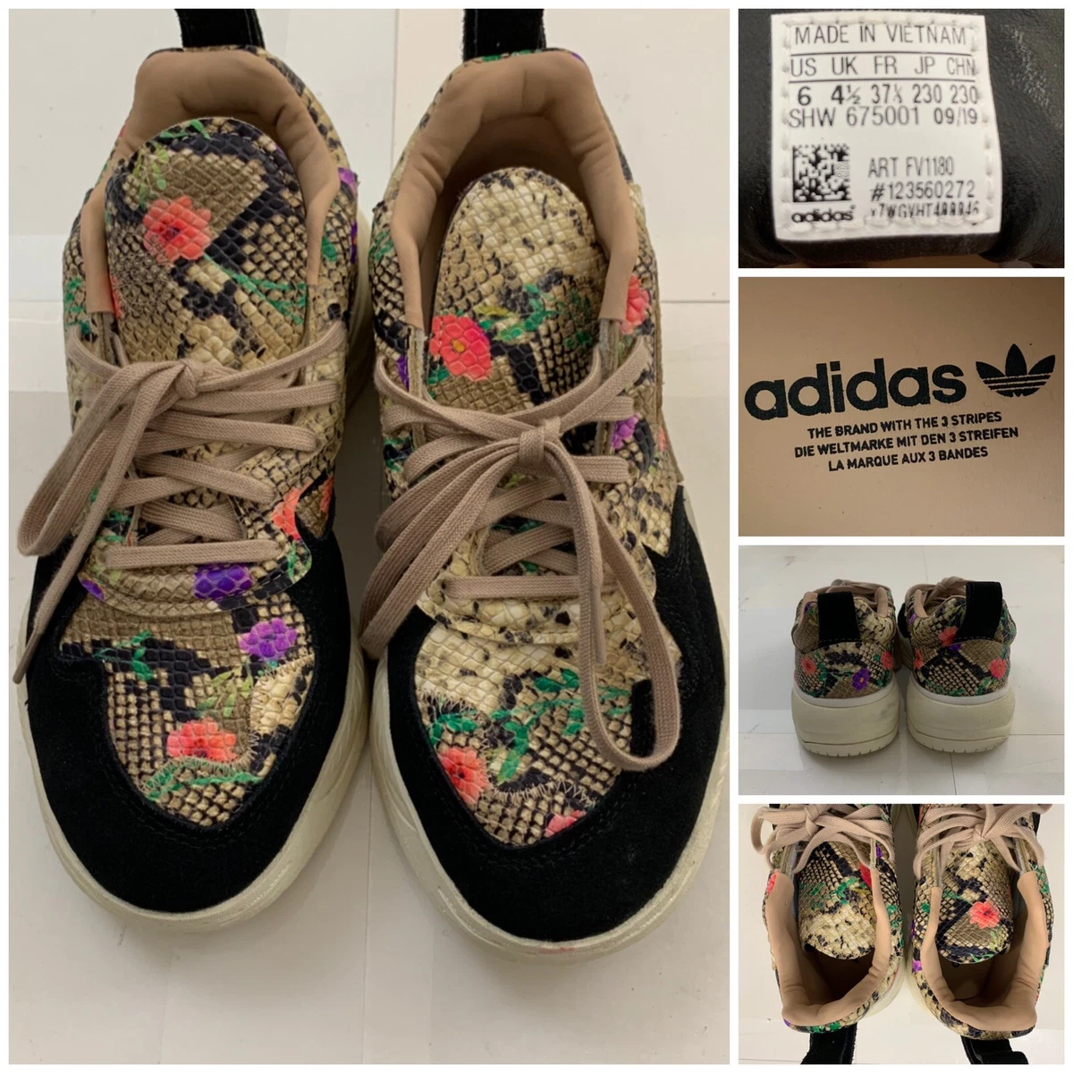 adidas gazelle silver green womens adidas Supercourt RX 'Snakeskin' main image 0