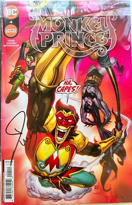 DC Comics Monkey Prince Singed by Actor Daniel Wu (Limited Series) 