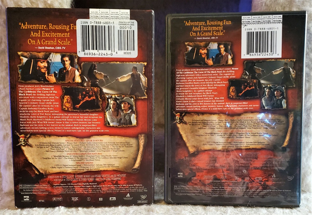 PIRATES OF THE CARIBBEAN Black Pearl (2-Disc DVD Collectors Ed