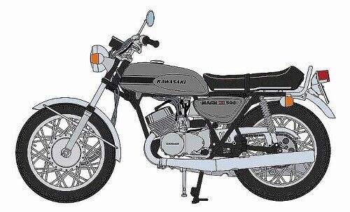 海外輸入 インボイス Hasegawa 21510 eBay | New - III Mach 500SS Kawasaki 1/12 - ドラゴンボールカード
