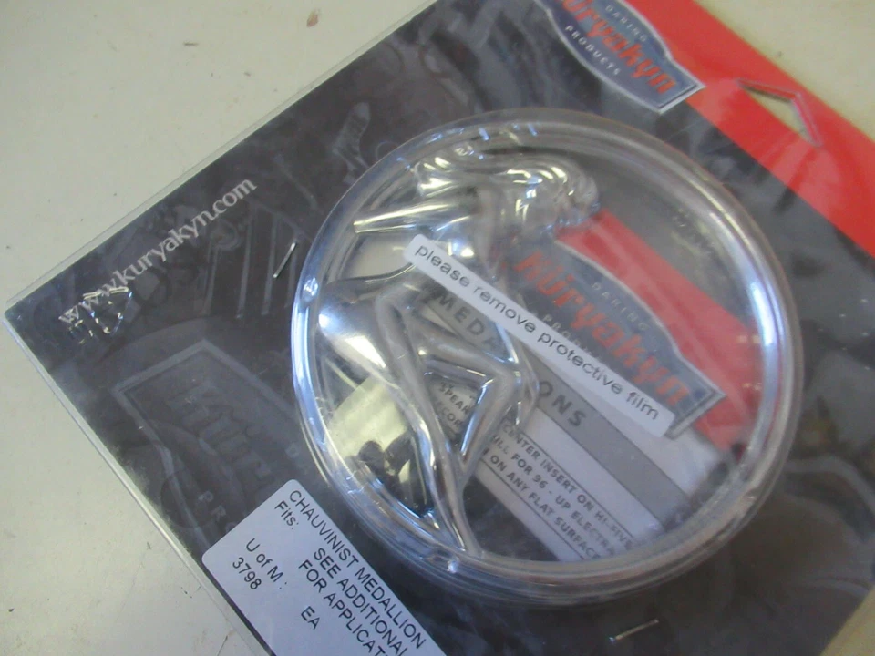 DOS MEDALLONES CHOVINEST KURYAKYN 3798 - REJILLA ALTAVOZ HD / YAMAHA TRANY + MÁS Foto 2 de 4