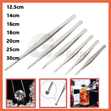 Tweezers Professional Precision Stainless Steel Tweezers Non-Magnetic Electronic