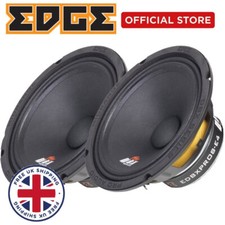 EDGE DBX Series 8 inch 400 watts Pro Audio Midrange Speakers Pair EDBXPRO8-E4