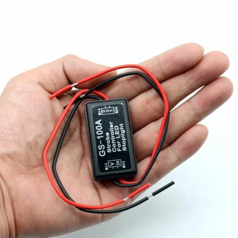 12V-24V Flash Strobe Controller Flasher Module for LED Brake Stop Light Lamp New - Image 3 of 4