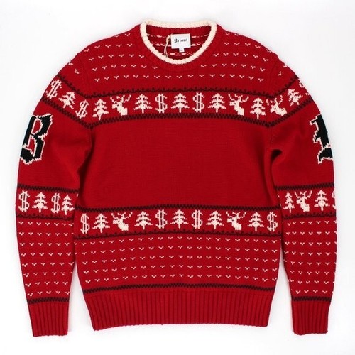 Brioni Wool Christmas Sweater size 46 