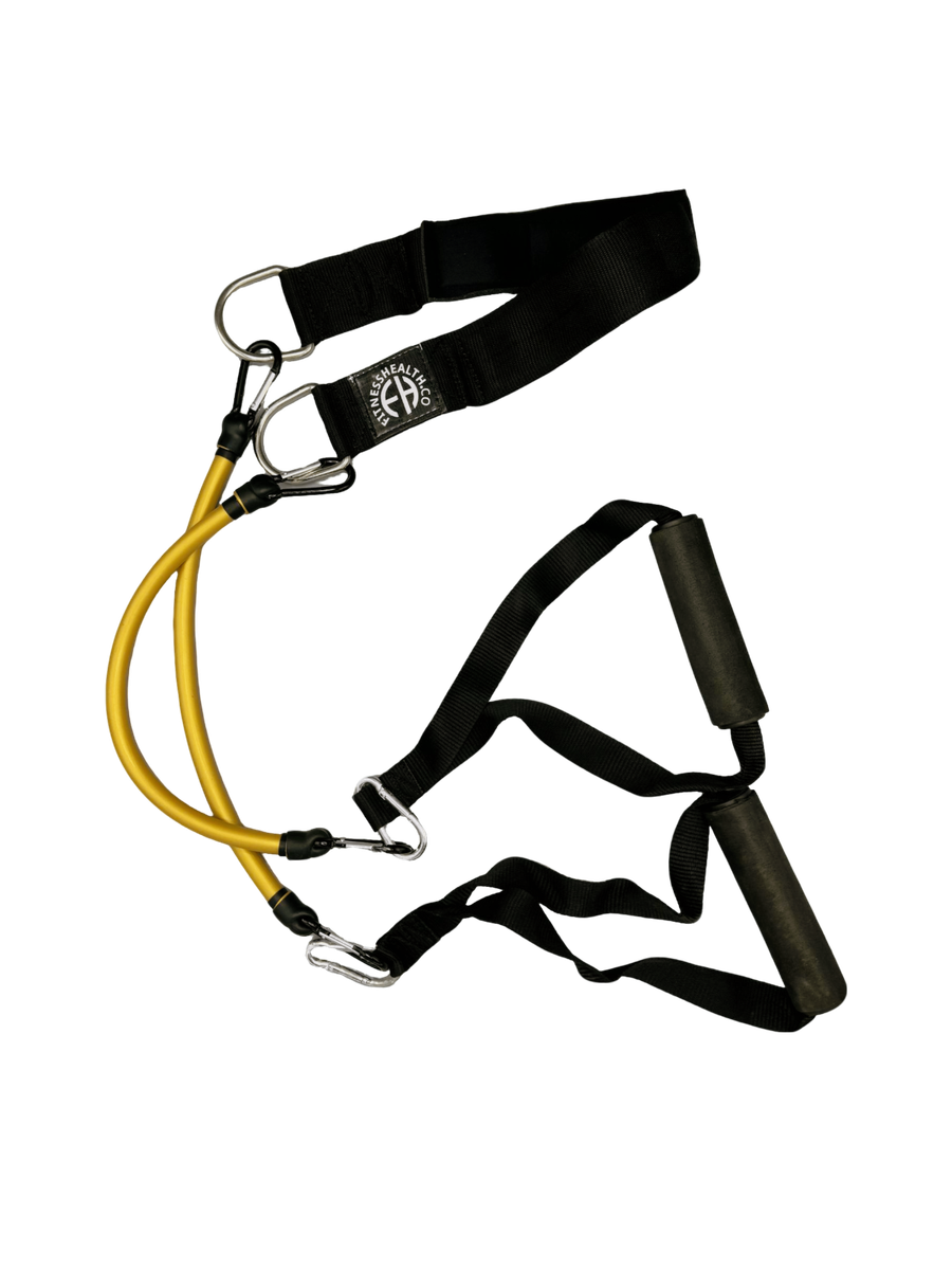 Extreme Heavy Resistance Exercise Band 70 lbs Pro 35 kg Gold