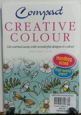 Compact Creative Colour Issue 9 Wonderful Designs to Colour FREE SHIPPING sb